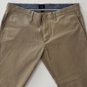 J. Crew Men's 484 Slim-fit Stretch Chino Pant Size: 34x30 NEW!